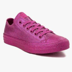 Converse All-Star Pink Fuchsia Glitter Women's 8 - Like New